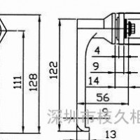 工业柜锁 开关柜锁 电柜门锁 NO5 A-2033